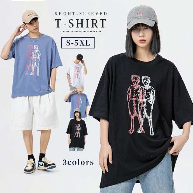 ■カラー：3COLORS目を惹く個性的なプリントとこなれ感のあるサイズ感でスタイリッシュにプリントTシャツ[素材]丈夫でハリ感のある、ソフトタッチな生地感。吸湿性に優れ、清涼感が続き快適な着用感をキー