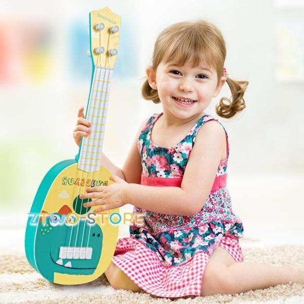 ウクレレ 子供用 ギター ミニ 初心者 ギター おもちゃ 知育玩具 楽器玩具 ミュージックおもちゃ ウクレレおもちゃ ギターおもちゃ 子供向