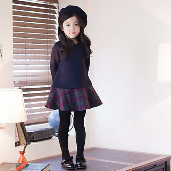 ドレス女の子 子供服 長袖 ワンピース 韓国子供服 親子服 チェック ワンピース 可愛い ピアノ ギャザー 発表会 卒園式 入学式 パーティ 韓国子供服ドレス女の子 子供服 長袖 ワンピースキッズ ド